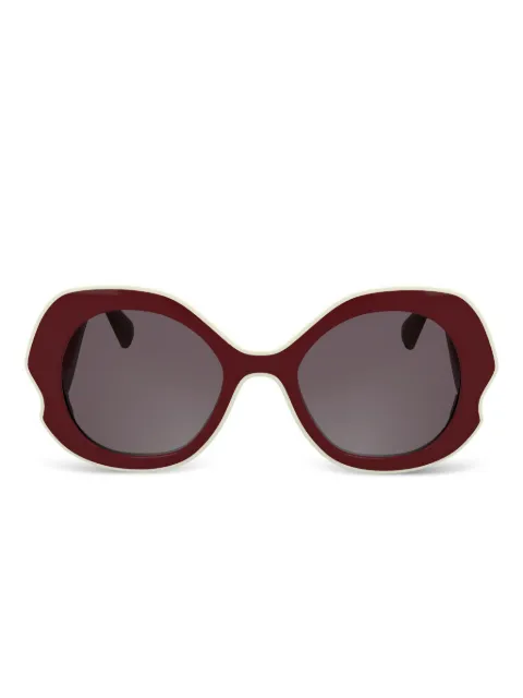 Longchamp lentes de sol Autres Lignes con armazón geométrico