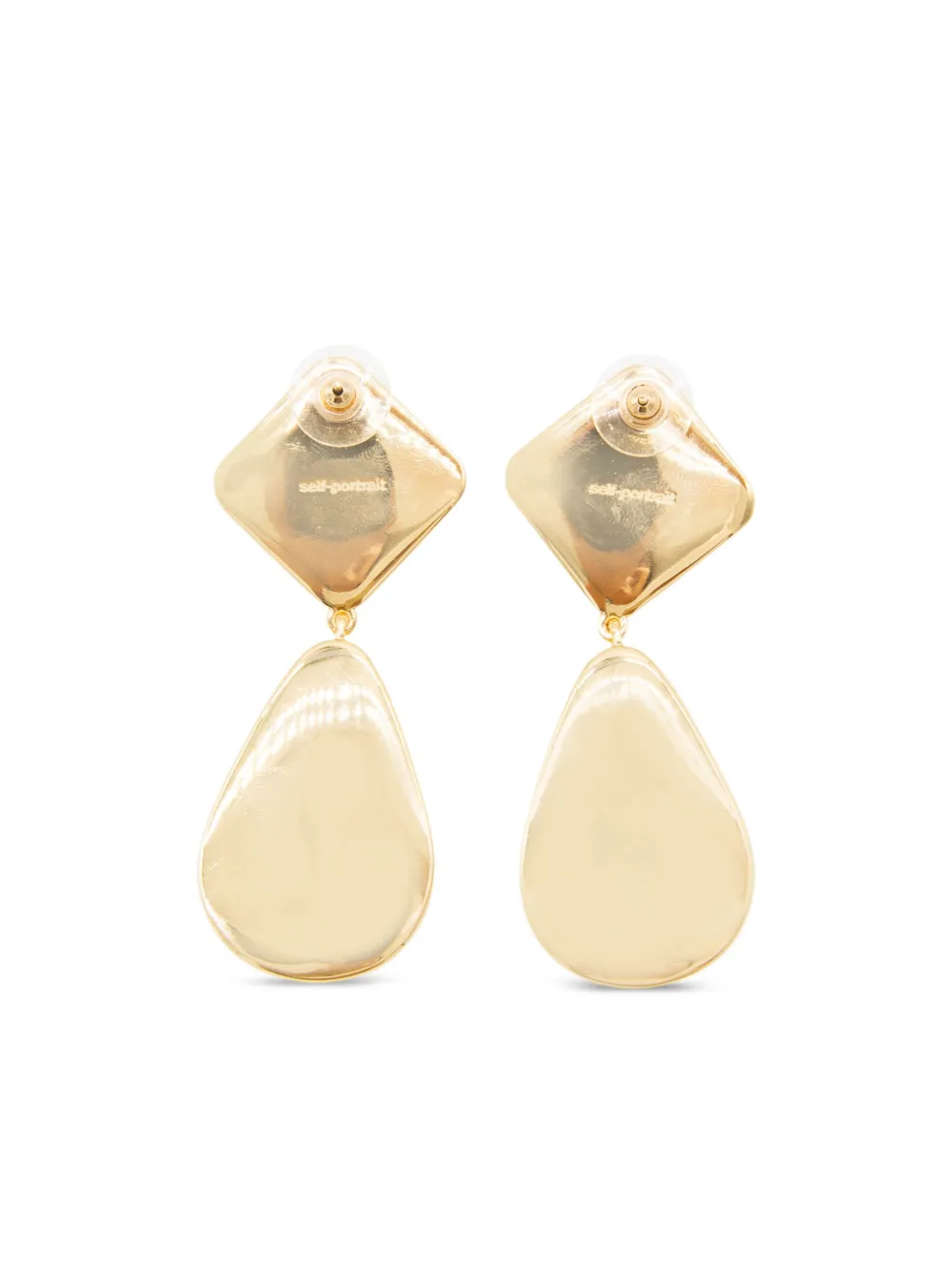 Self-Portrait teardrop earrings | Image 2