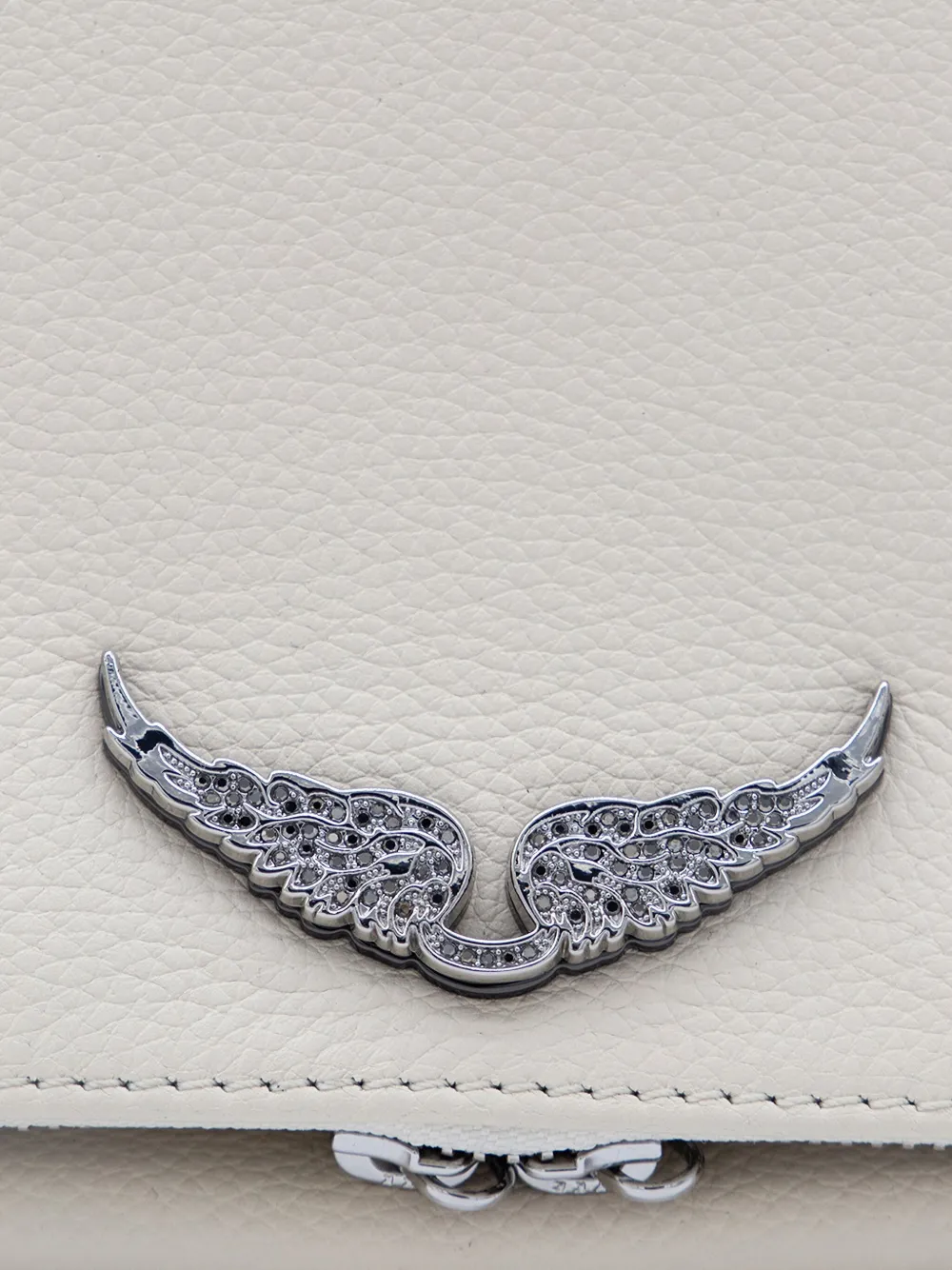 Zadig&Voltaire Rock Swing Your Wings schoudertas Beige