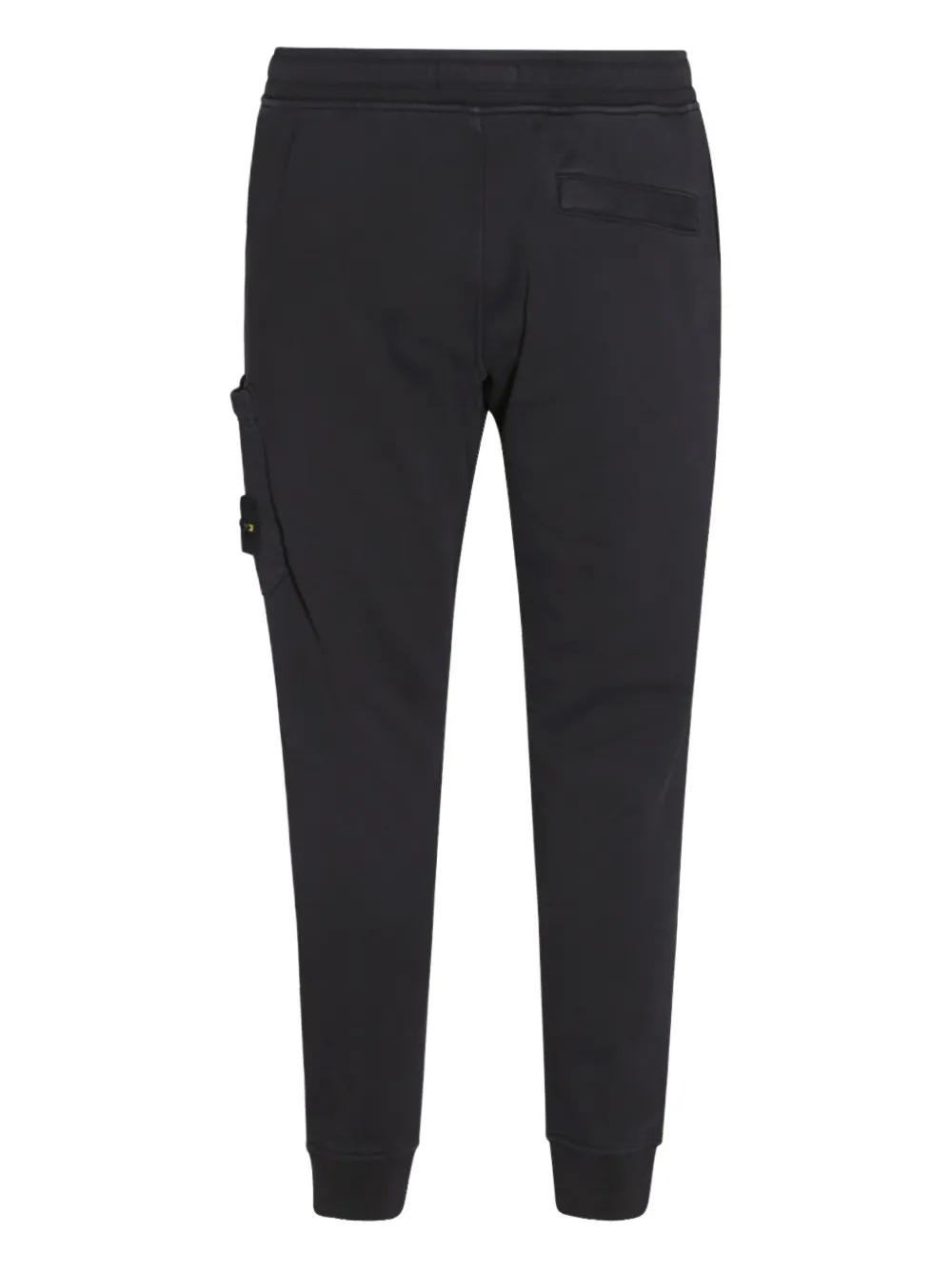 Stone Island patch-pocket drawstring trousers Zwart
