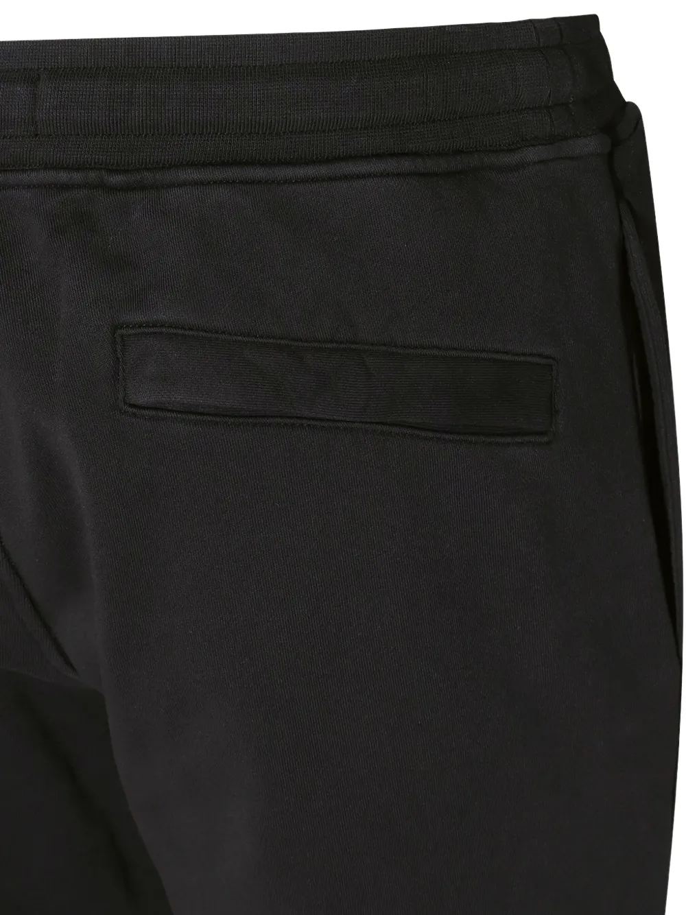 Stone Island patch-pocket drawstring trousers Zwart