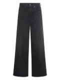 Levi's belt-loops wide-leg jeans - Black