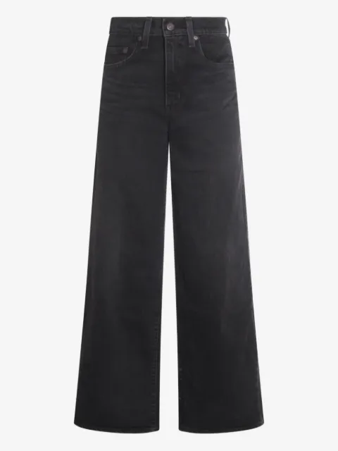 Levi's belt-loops wide-leg jeans