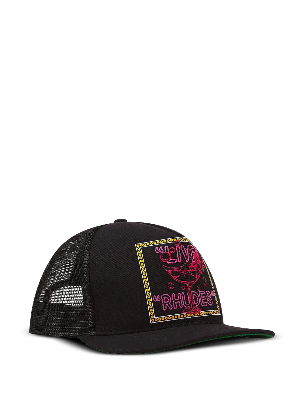 RHUDE Live graphic-print trucker hat | Image 2