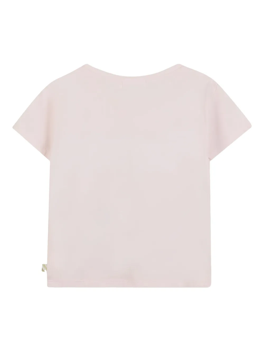Billieblush Sequin-embellished Heart-print T-shirt In Pink