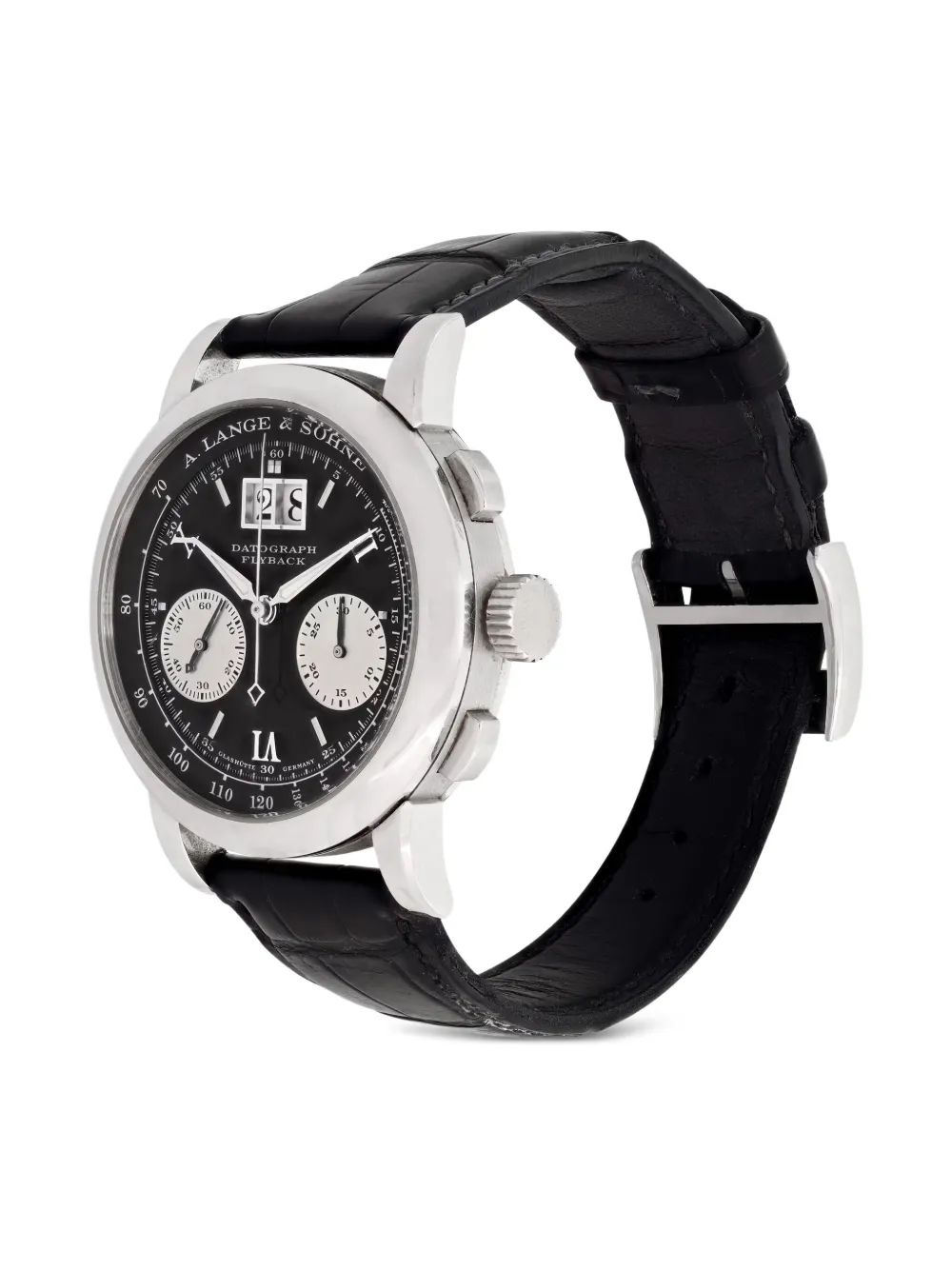 Pre-owned A. Lange & Sohne Datograph Flyback 39mm In Black