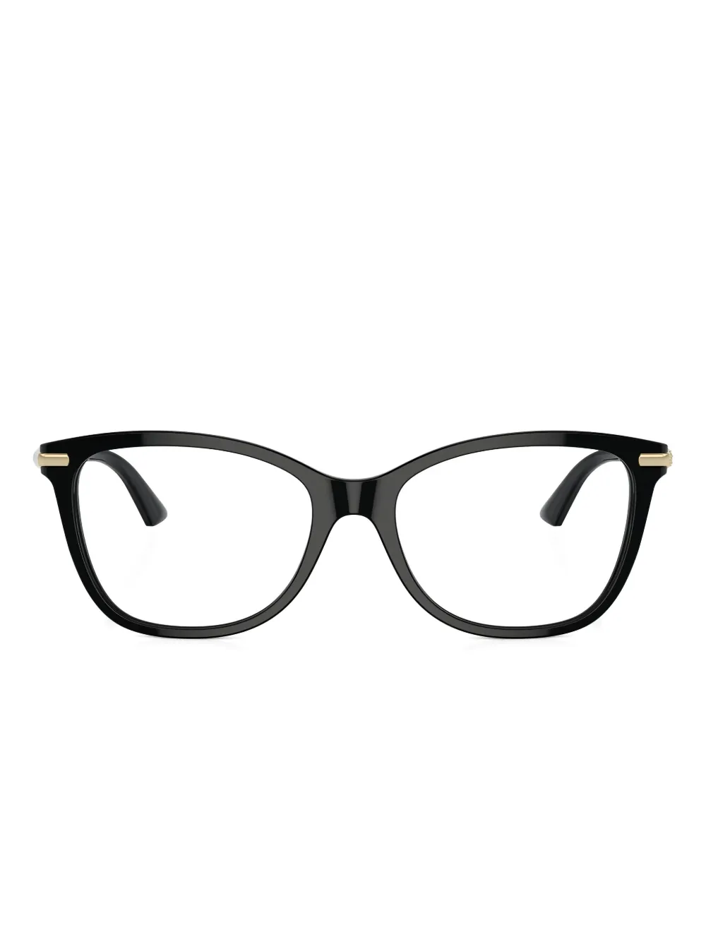 Jimmy Choo Eyewear round-frame clear glasses | Black | Image 1