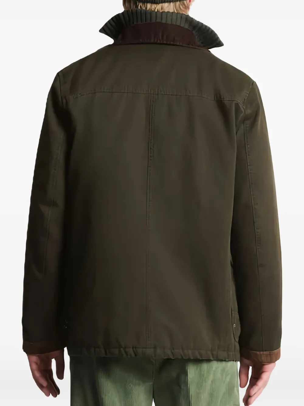 Fay toggle-fastening corduroy-collar jacket | Shirt Jackets | Image 2
