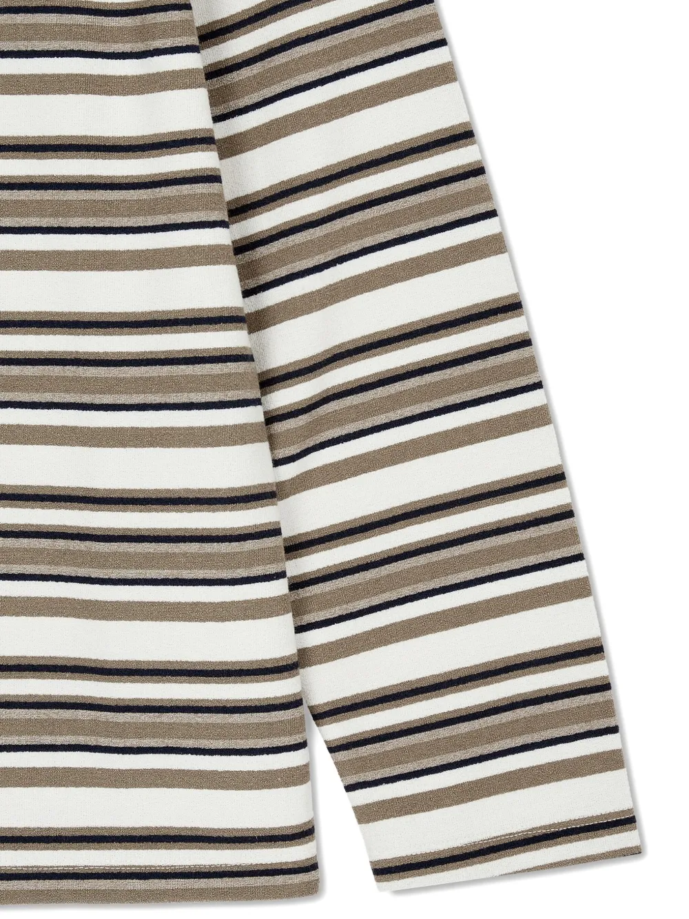TOMBOY Gestreept T-shirt met lange mouwen Beige