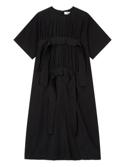 STUDIO TOMBOY frill-detailed short-sleeve mini dress