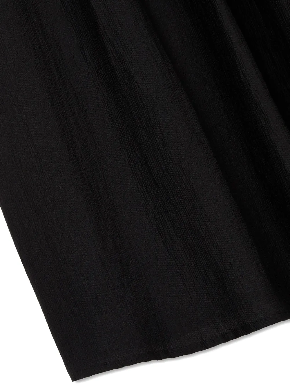 STUDIO TOMBOY Mouwloze mini-jurk met gestrikte hals Zwart