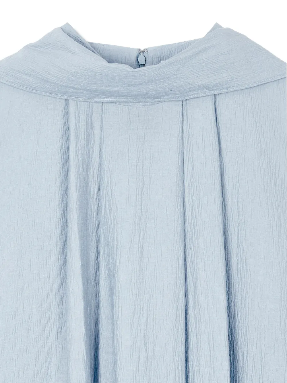 STUDIO TOMBOY Mouwloze mini-jurk met gestrikte hals - Blauw