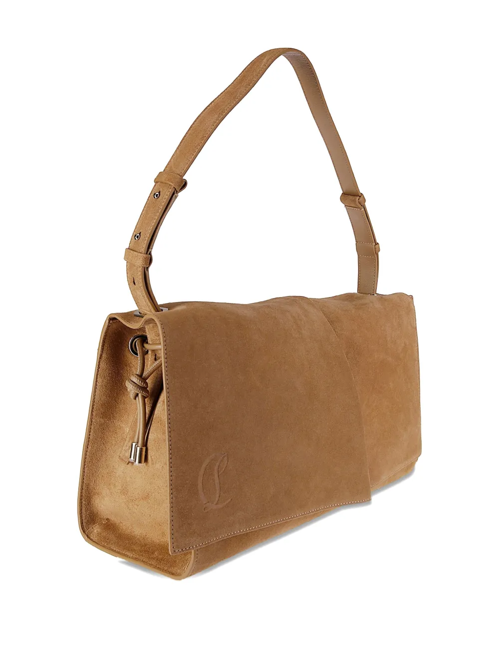 Christian Louboutin large Baggy suede shoulder bag | Image 2