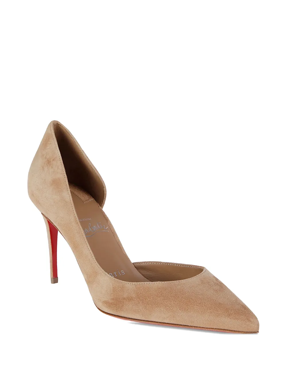Christian Louboutin 85mm Iriza 85 suede-leather pumps | Heeled Pumps | Image 2