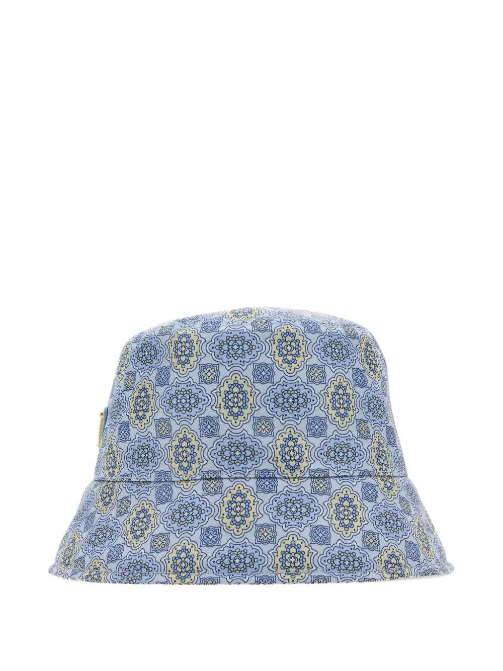 Prada printed bucket hat Blauw