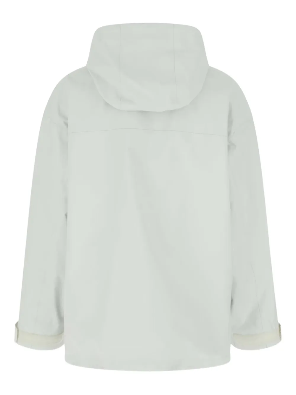 Prada hooded GORE-TEX jacket Wit