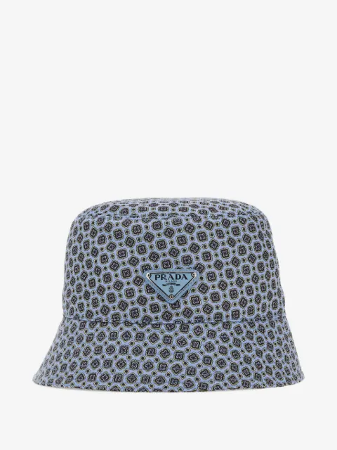 Prada sombrero de pescador estampado