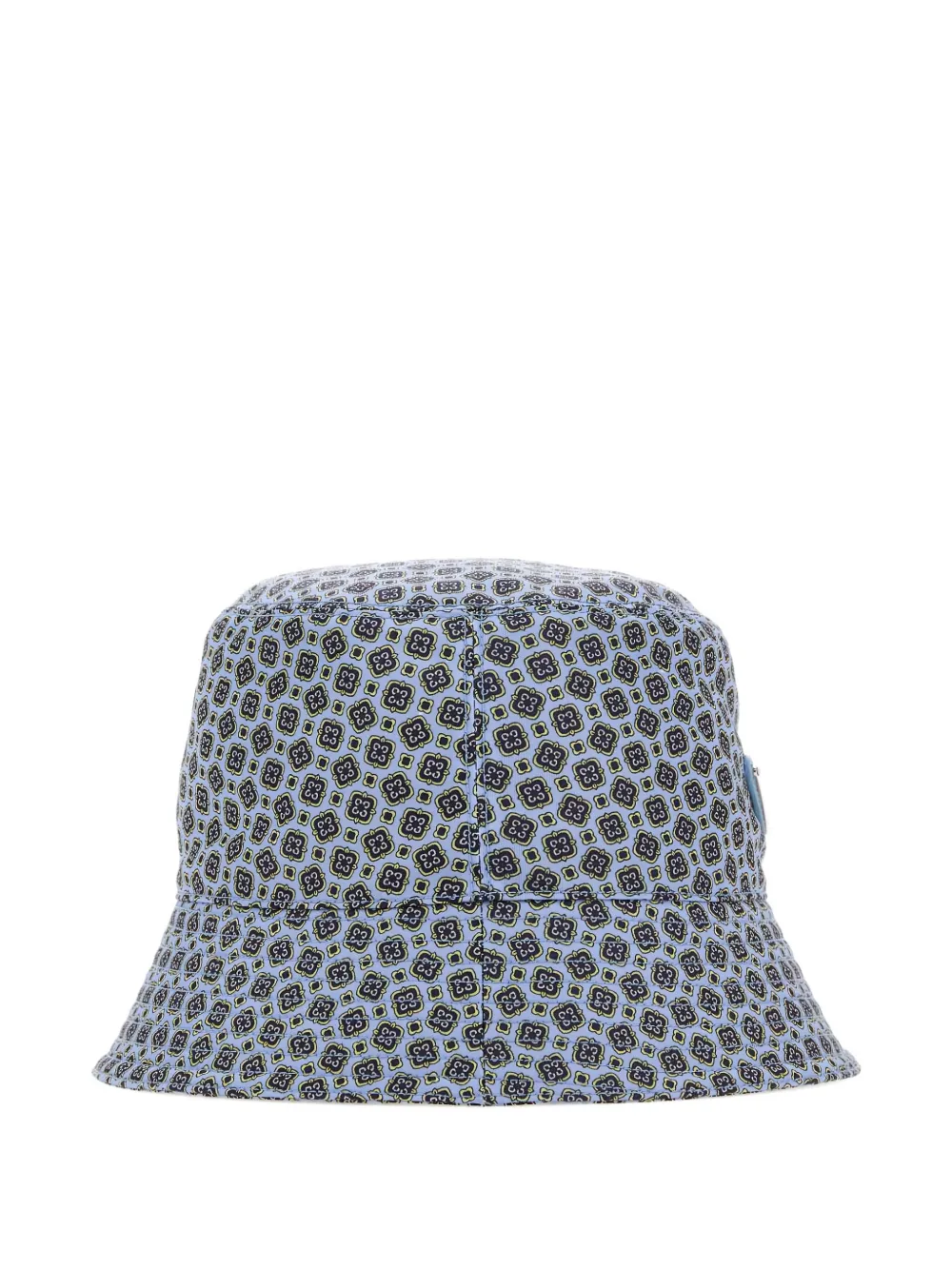 Prada printed bucket hat Blauw