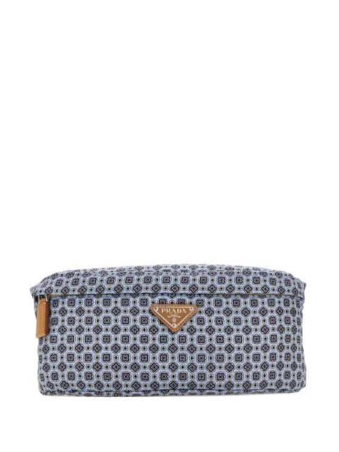 Prada printed-pattern belt bag