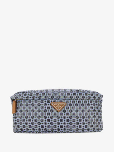 Prada printed-pattern belt bag