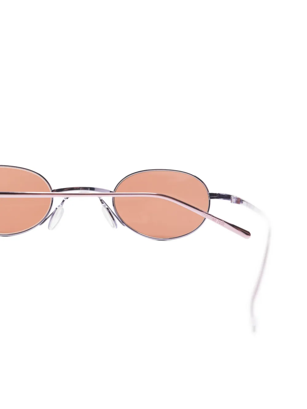  Christian Roth Oval-frame Sunglasses - Pink 