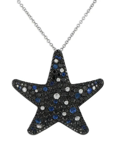 Pasquale Bruni 18kt white gold Star sapphire necklace
