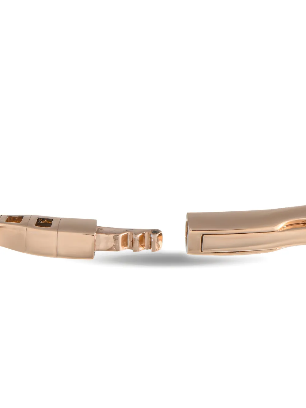 LB Exclusive 14K rose gold Eternity diamond bangle bracelet | Image 2
