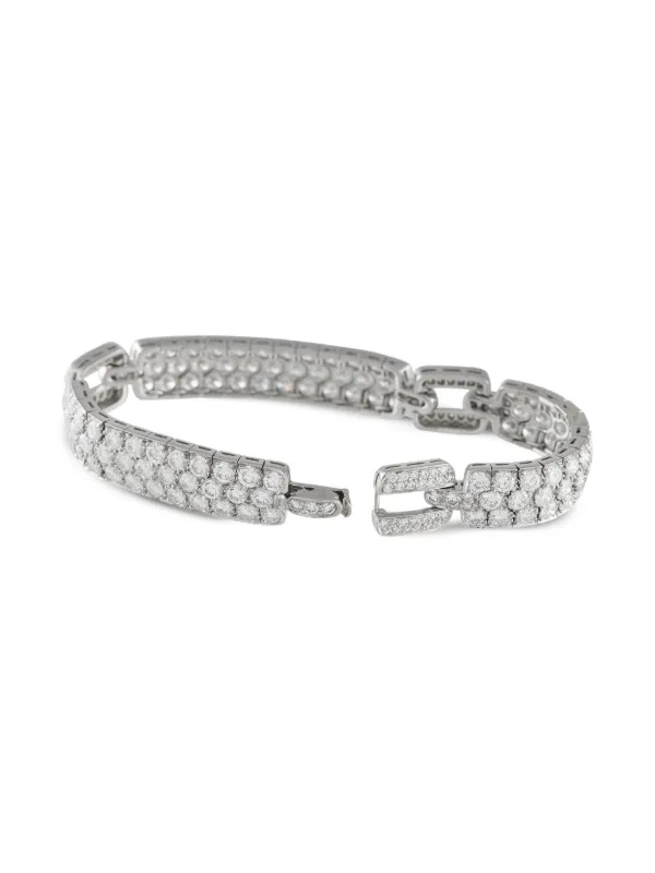 Tiffany & Co. Pre-Owned ダイヤモンド ブレスレット プラチナ