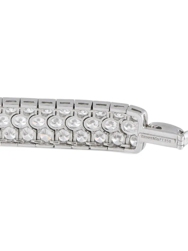 Tiffany & Co. Pre-Owned ダイヤモンド ブレスレット プラチナ