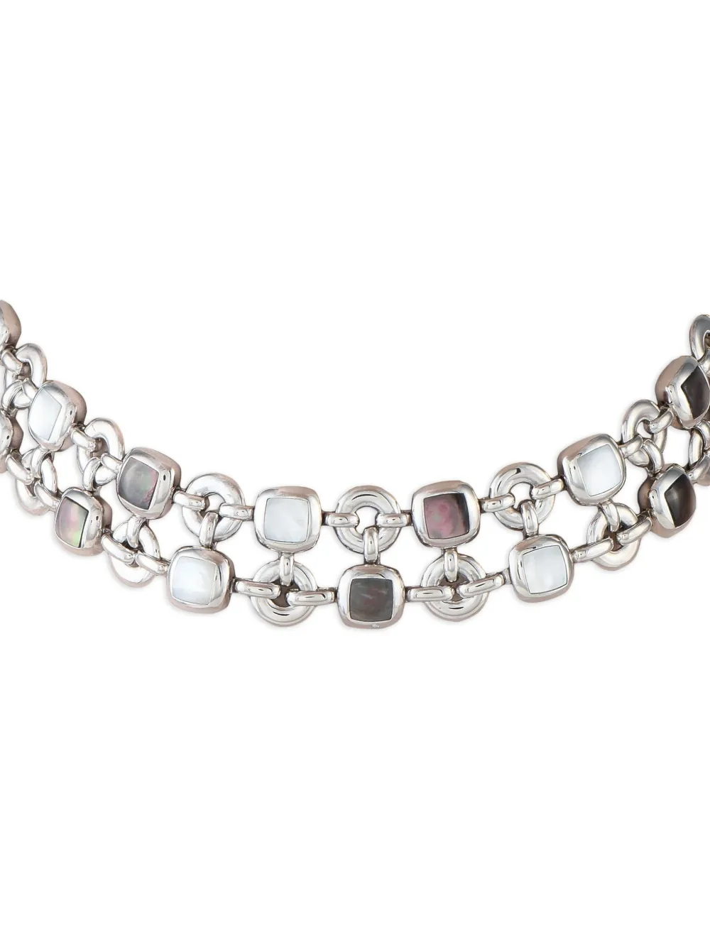Van Cleef & Arpels 18K white gold mother of pearl necklace | Image 2