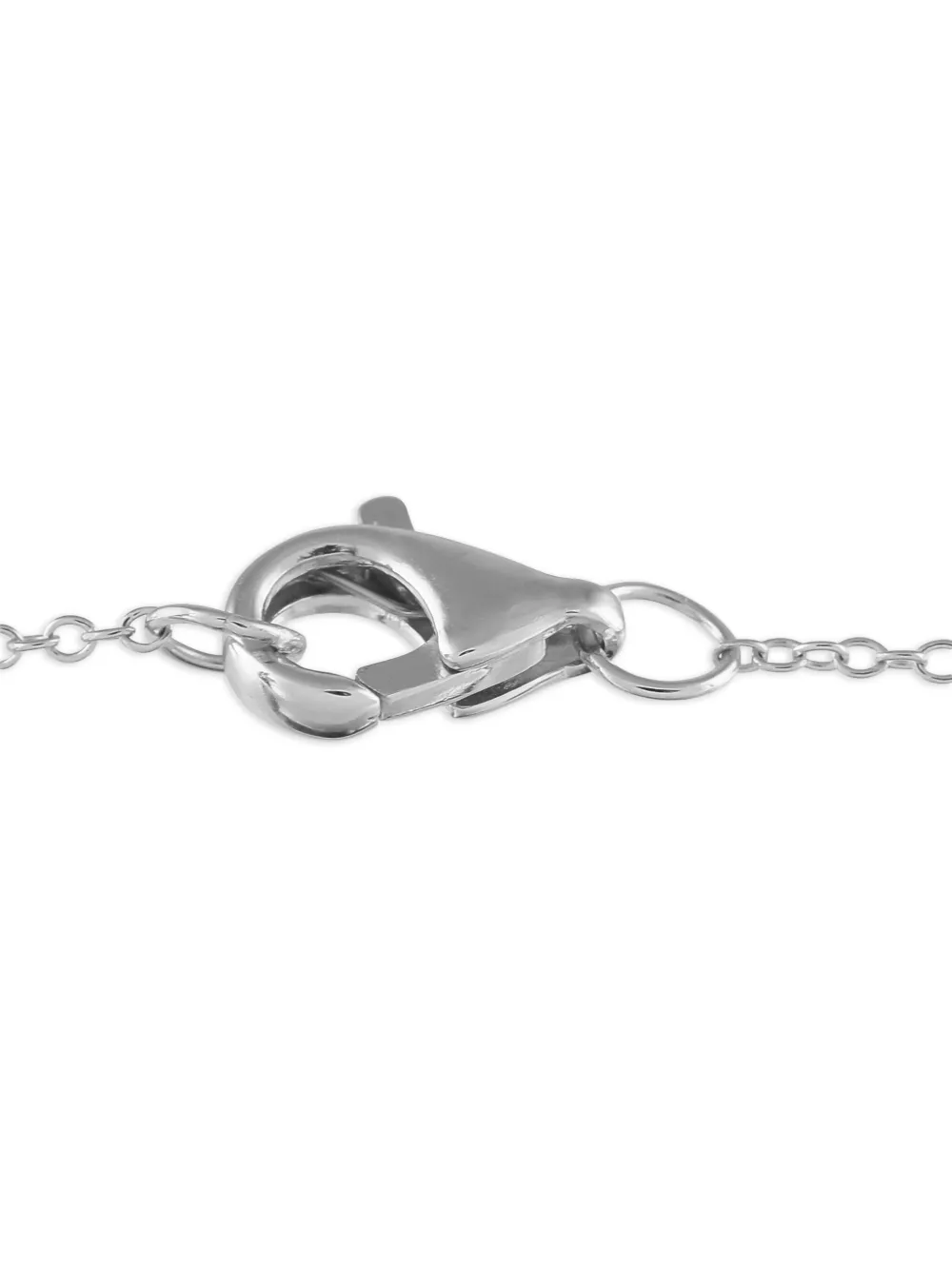 LB Exclusive 14K white gold Star of David diamond necklace | Image 2