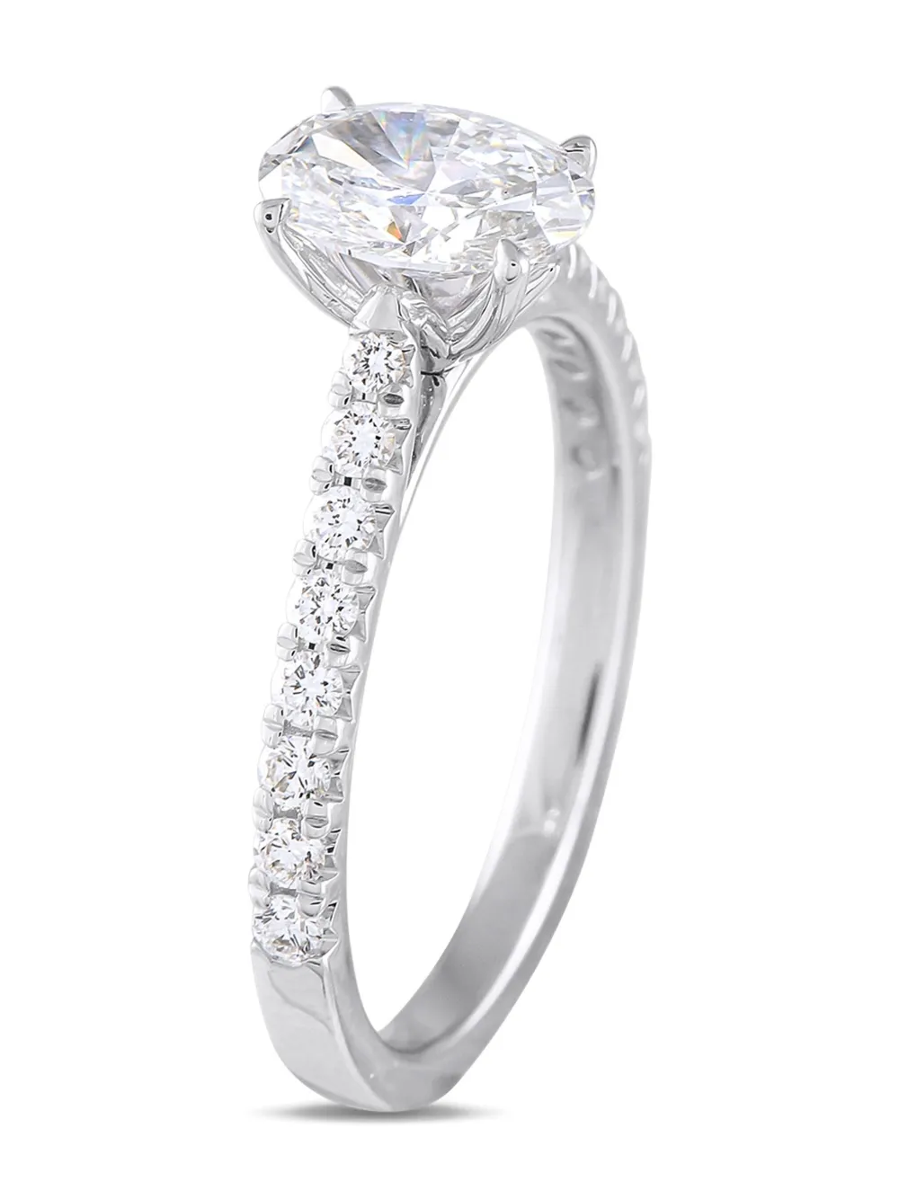 LB Exclusive 14K white gold diamond ring | Image 2
