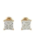 LB Exclusive 14K yellow gold diamond stud earrings
