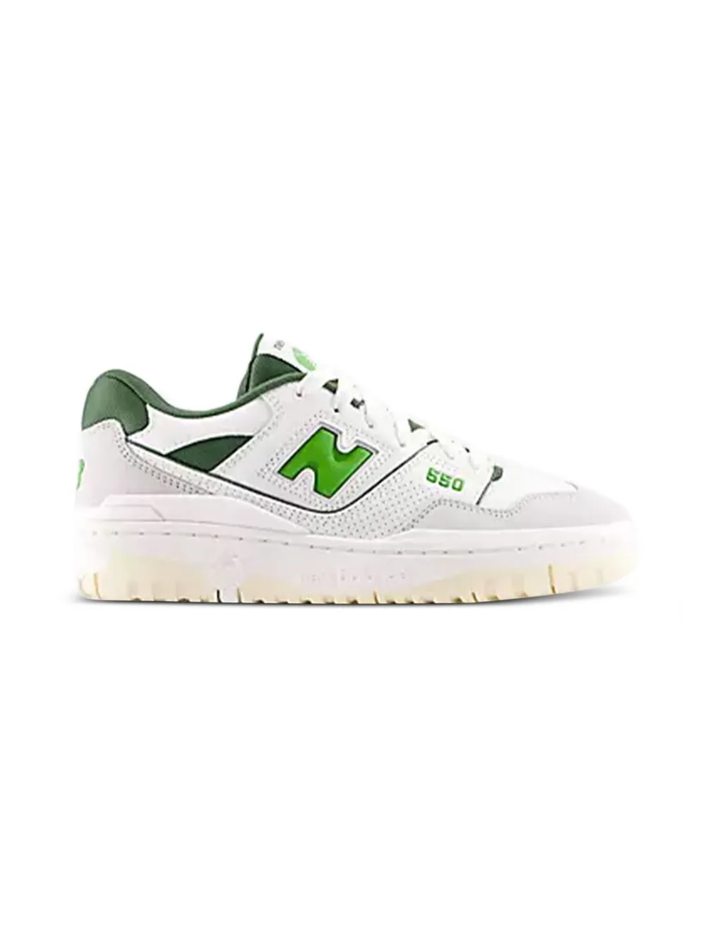 New Balance Kids 550 logo-detail sneakers White