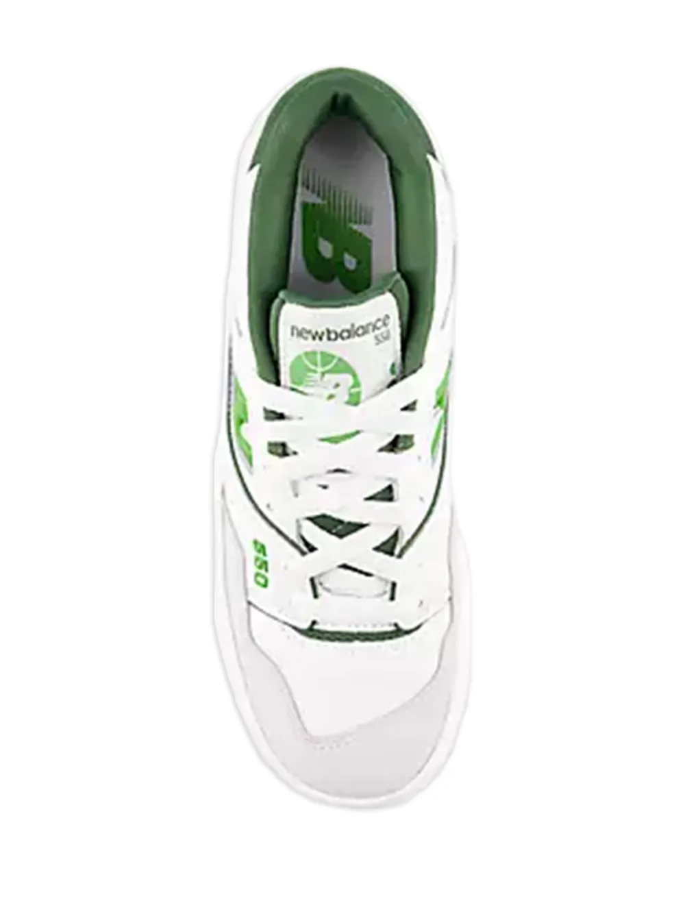 New Balance Kids 550 logo-detail sneakers White