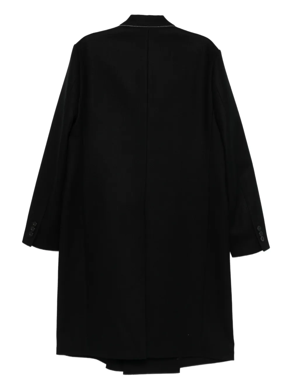 sacai Jas met dubbele rij knopen Zwart
