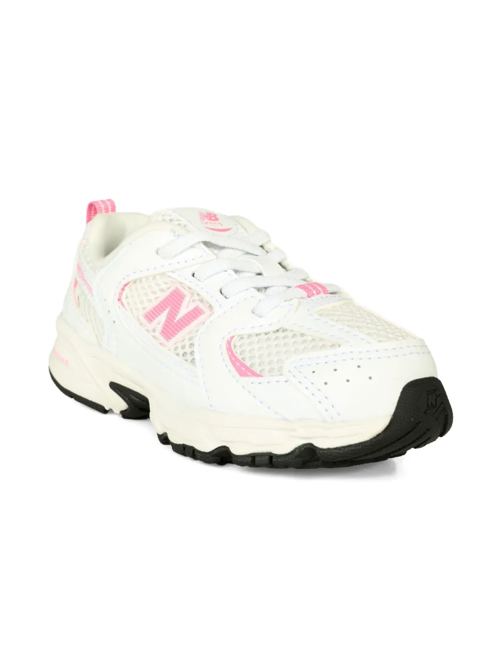 New Balance Kids mesh-panel sneakers White