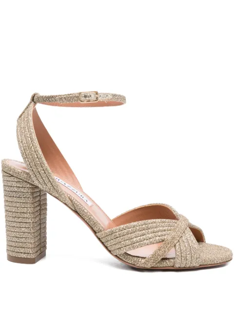 Aquazzura 90mm Very Sundance ankle-strap sandals