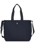 Tommy Hilfiger Junior logo-plaque changing bag - Blue