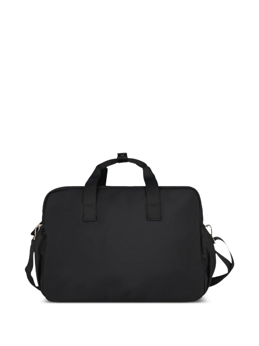 Tommy Hilfiger Junior logo-plaque changing bag - Zwart