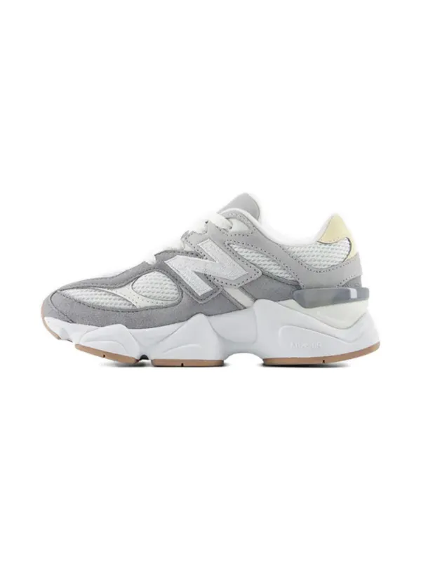 New Balance Kids 9060 mesh-panelled Leather Sneakers