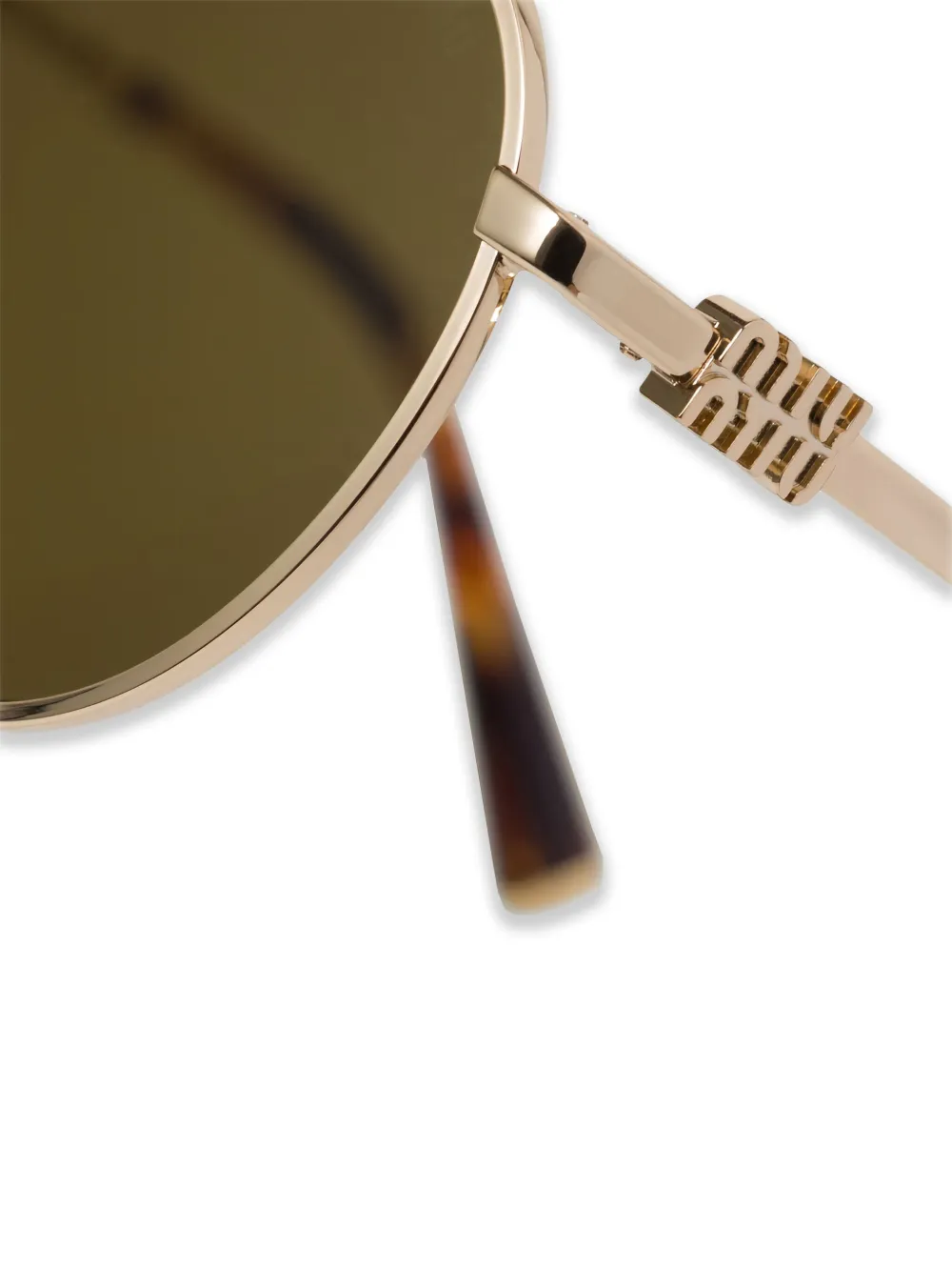 Miu Eyewear MU55ZS sunglasses Goud