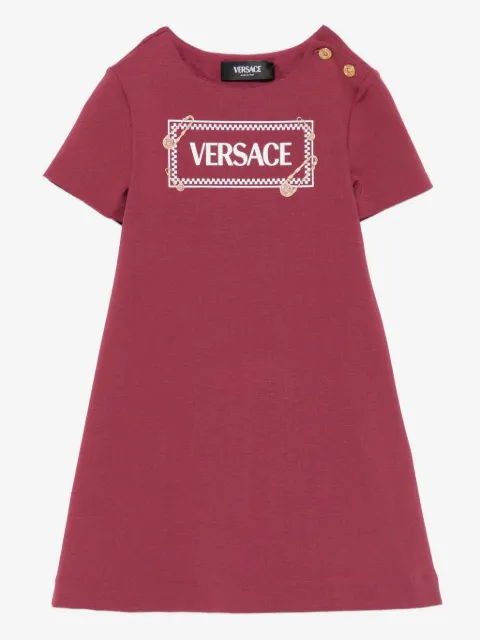 Versace Kids Kleid mit Sicherheitsnadel