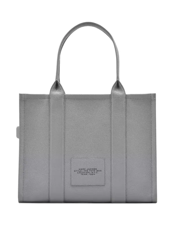 Marc Jacobs ザ ラージ トート バッグ | グレー | FARFETCH JP