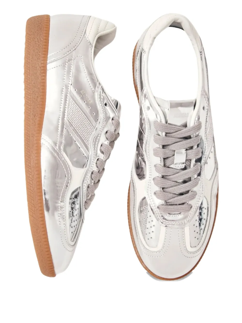 Alohas Tb.490 Leather Sneakers In Gray