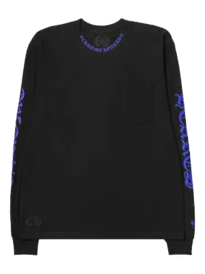Chrome Hearts 33 Horseshoe long-sleeve Shirt | Black | FARFETCH