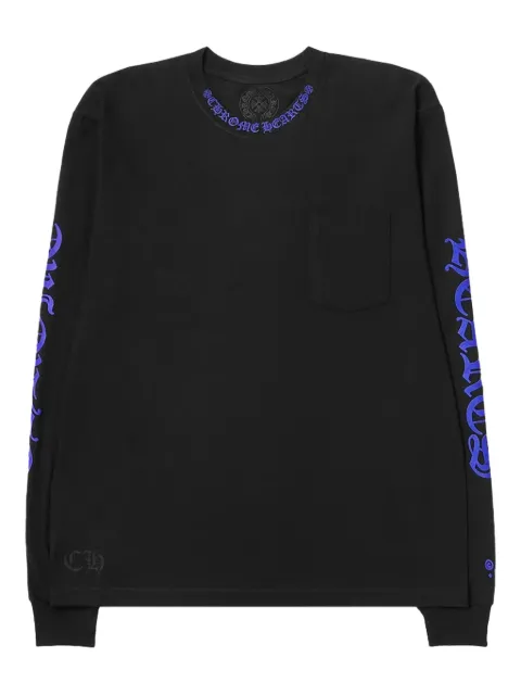 Chrome Hearts 1988 neck-logo long-sleeve T-shirt