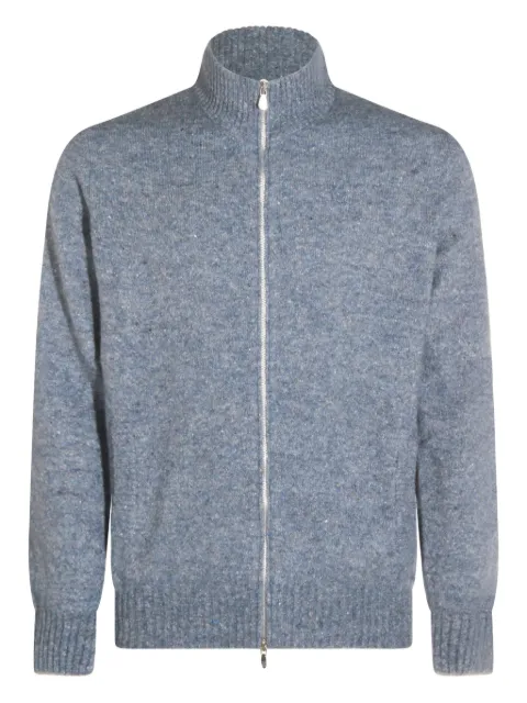Brunello Cucinelli high-neck zip-front cardigan
