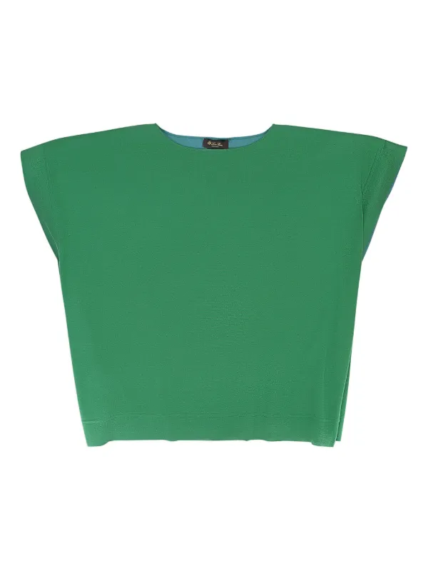 Loro Piana ボートネック トップ | グリーン | FARFETCH JP