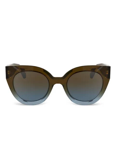 Longchamp lentes de sol con armazón cat eye